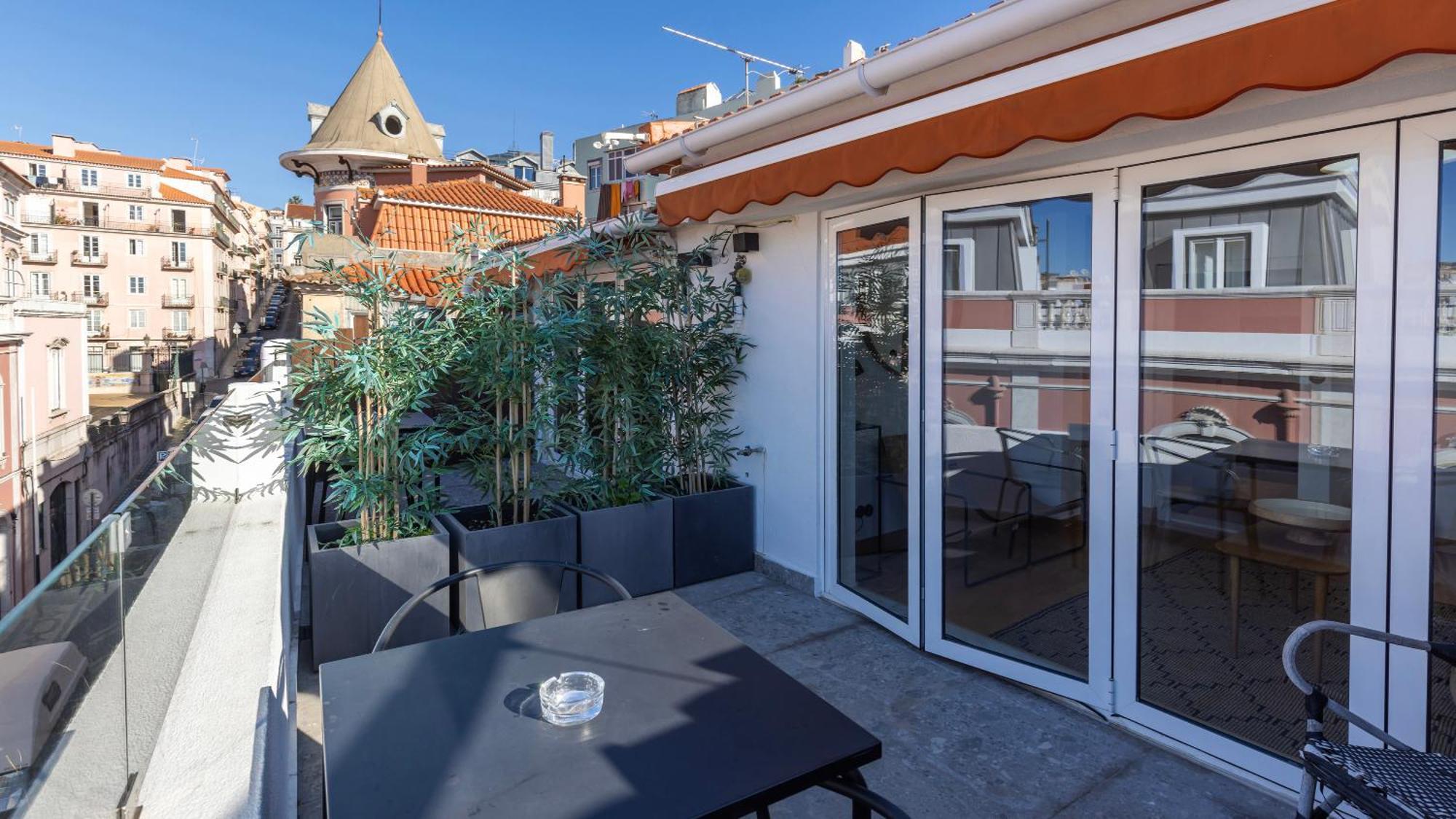 Apartamento 1bdr With Terrace And View By Lovelystay Lisboa
